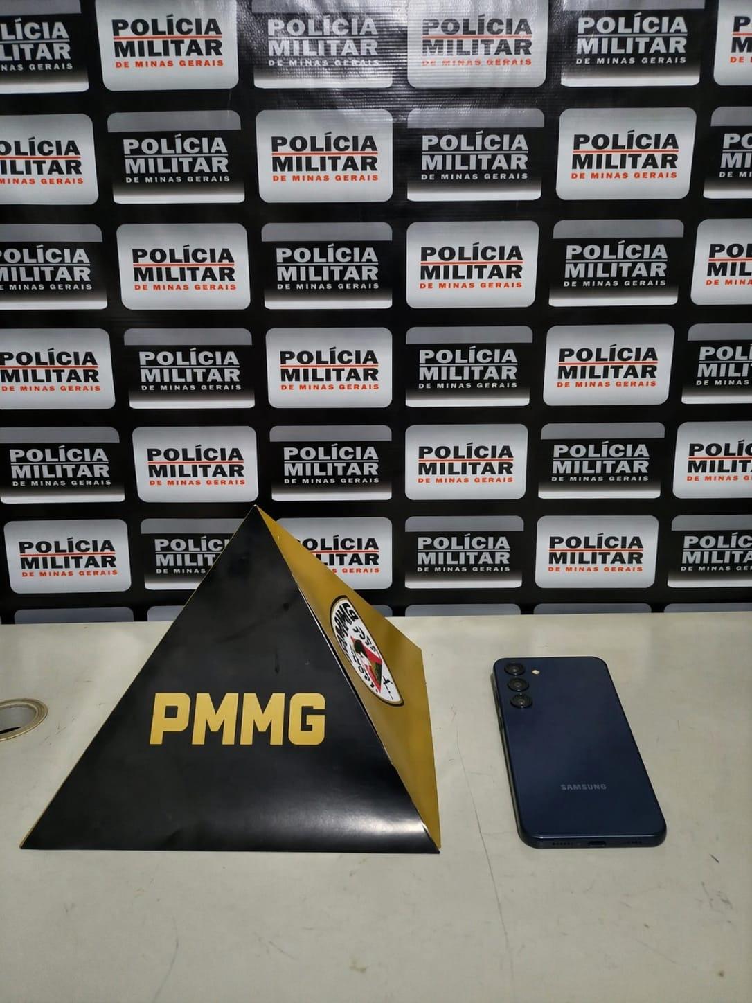 Suspeito é preso após roubo de celular e resistência à prisão em Mateus Leme