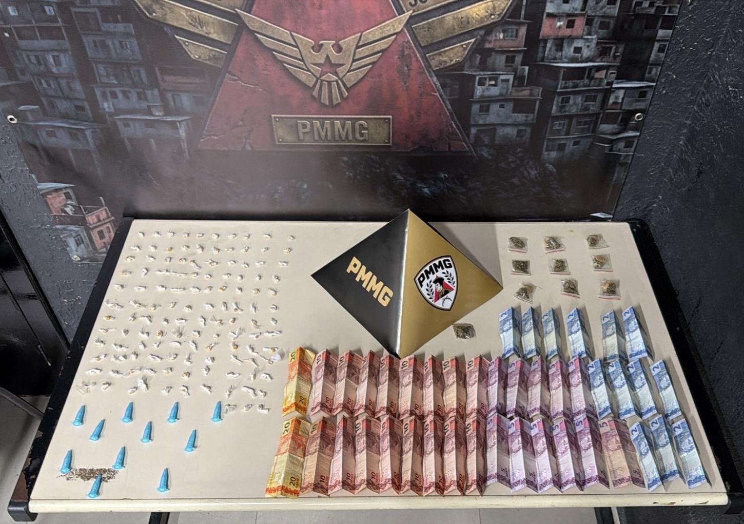 TRÁFICO DE DROGAS – DOIS PRESOS EM BETIM