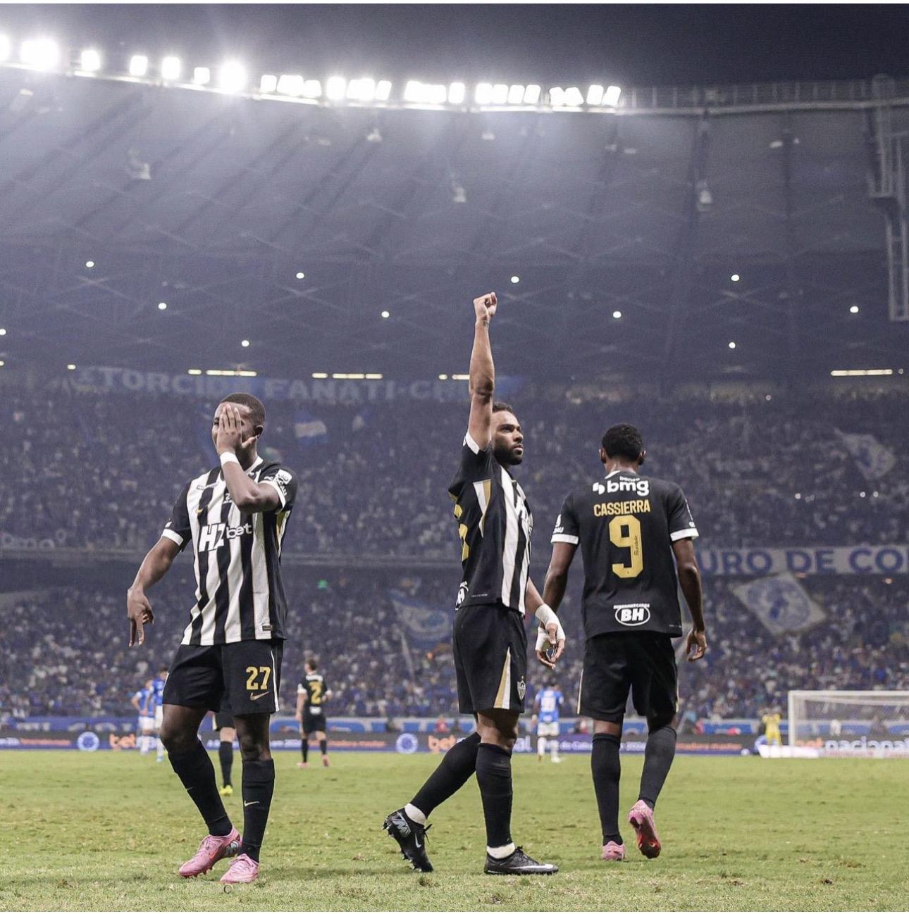 ATLÉTICO DOMINA E VENCE O CLÁSSICO NO MINEIRÃO