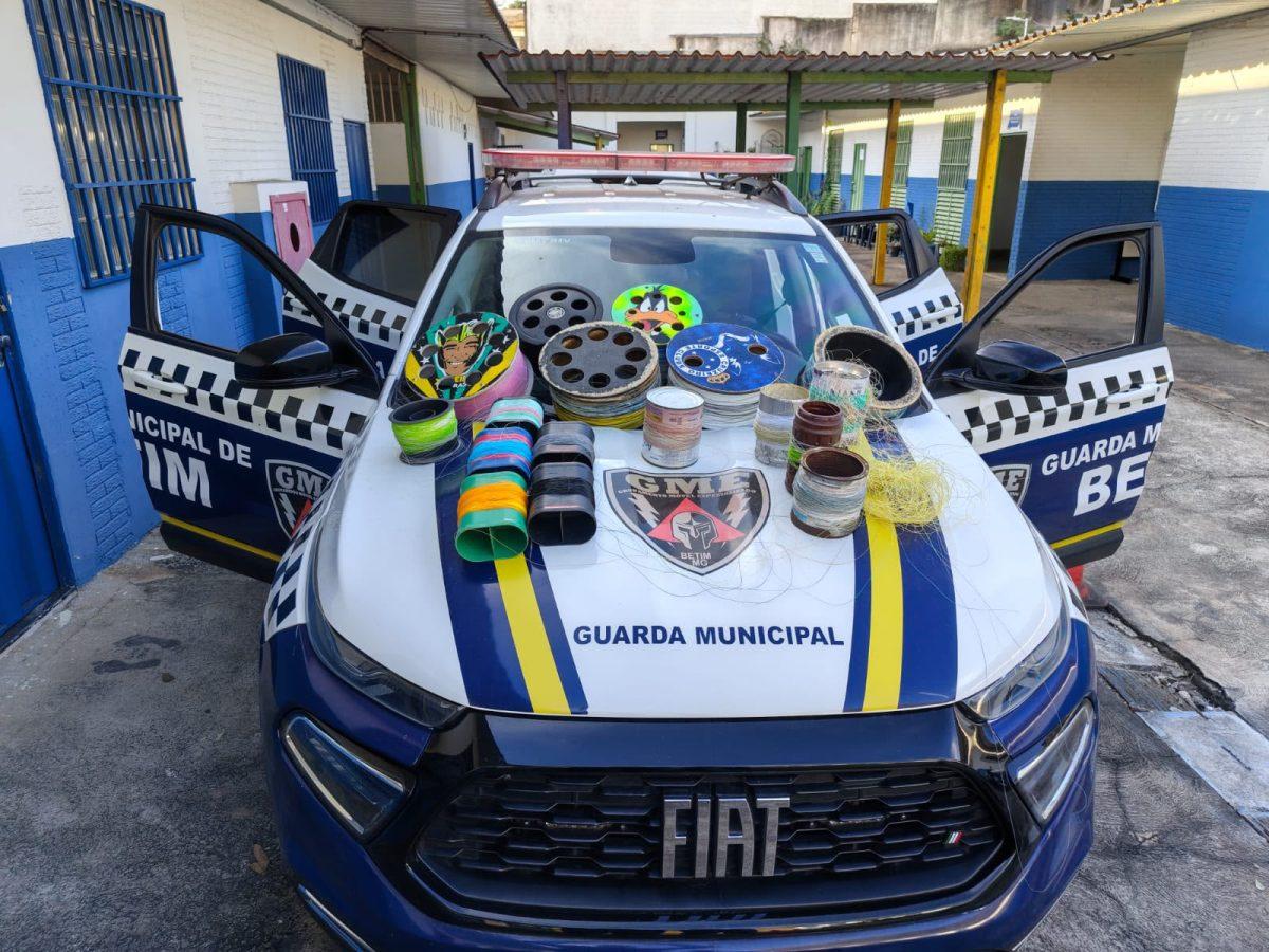 Betim intensifica fiscalização contra cerol e linha chilena durante o mês de agosto