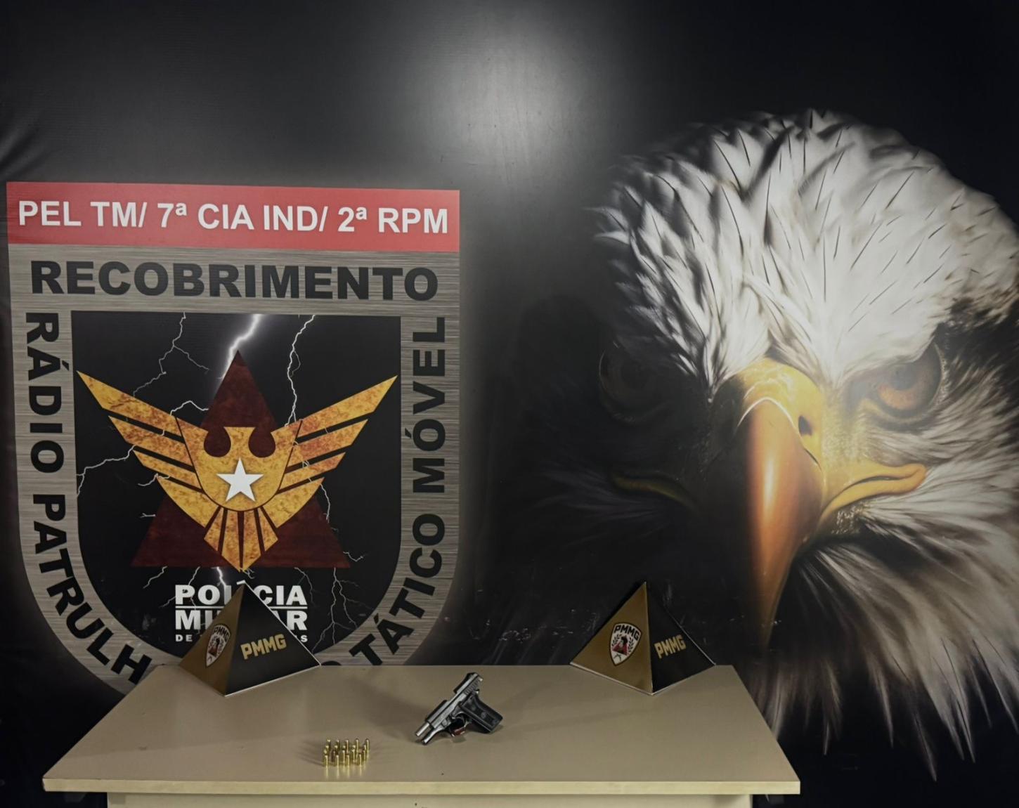 Homem é preso por porte ilegal de arma de fogo em São Joaquim de Bicas