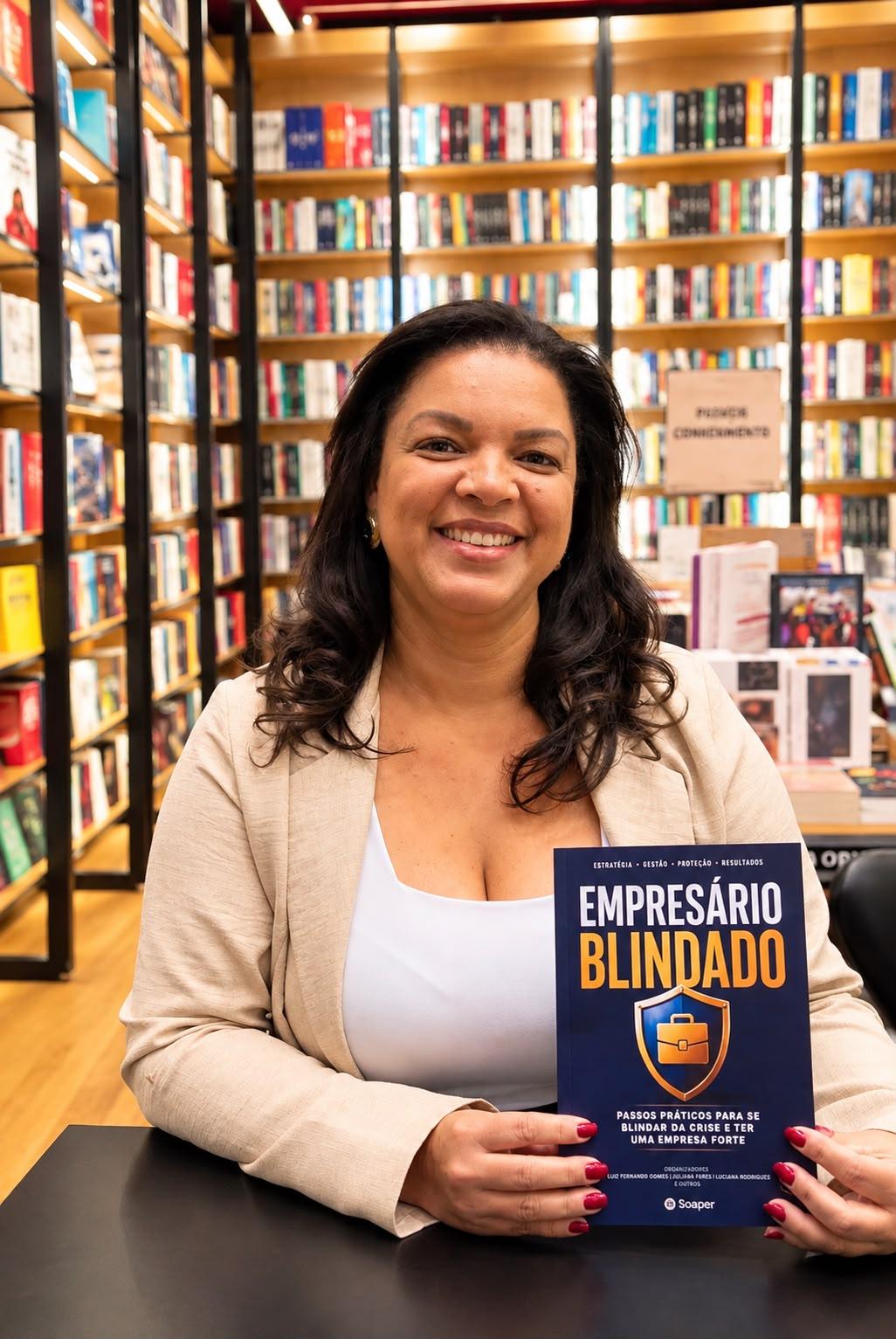 Luciana Rodrigues lança segundo livro em coautoria e conquista posição de destaque entre os mais vendidos da Amazon