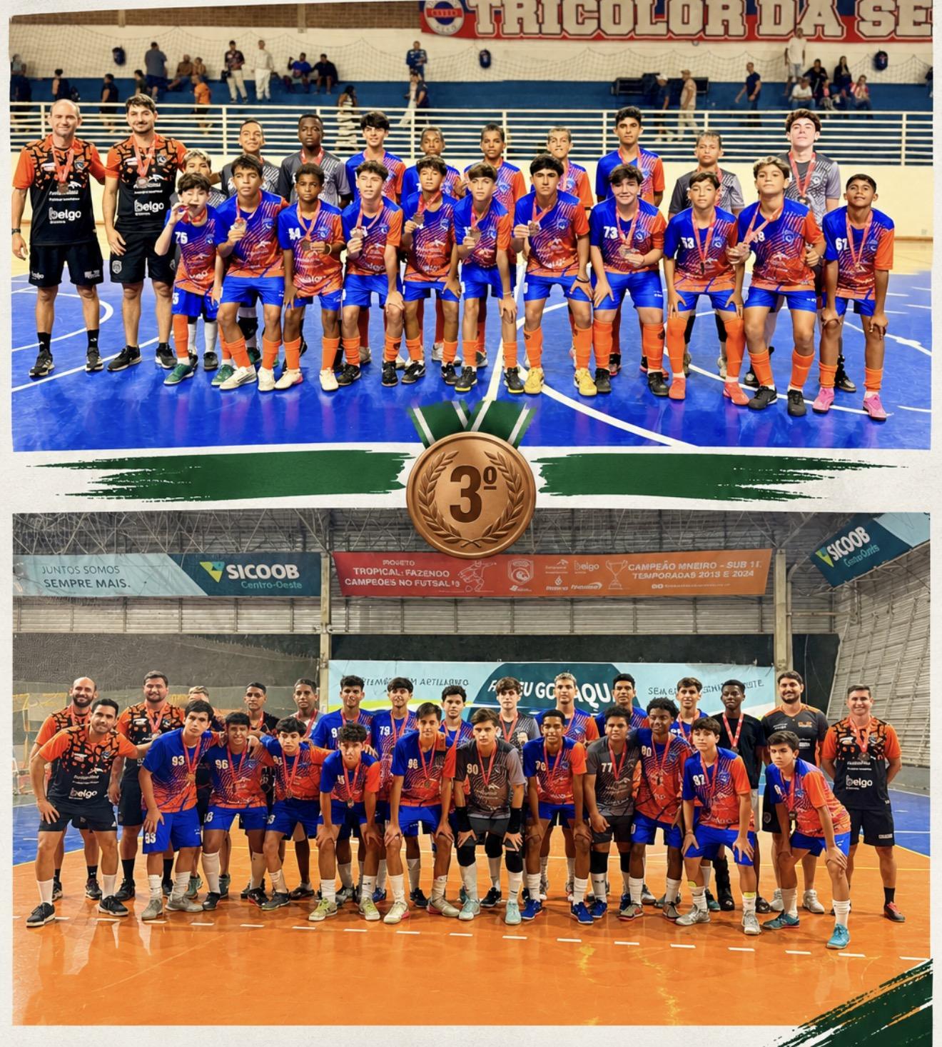 TROPICAL CONQUISTA O BRONZE NAS CATEGORIAS SUB-15 E SUB-13 DO METROPOLITANO 2026