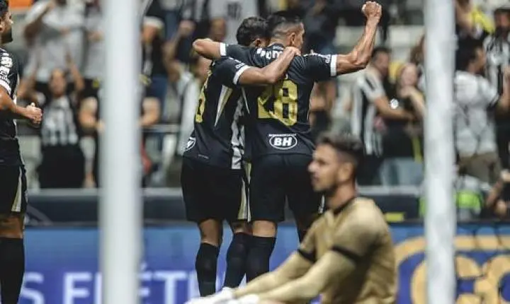 Atlético vence Ceará na Arena MRV e larga na frente na Copa do Brasil