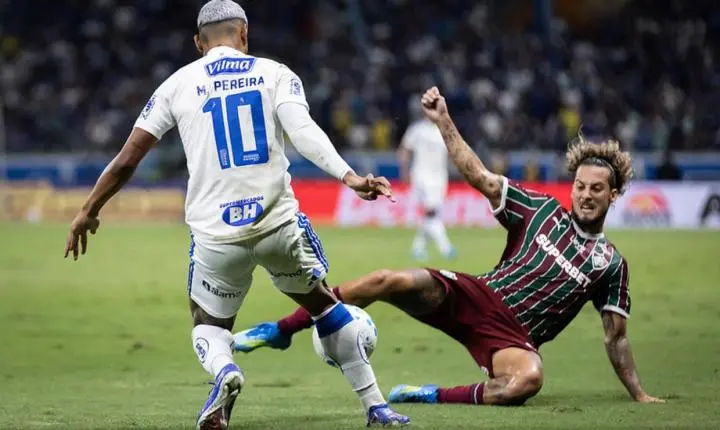 Cruzeiro busca reação e empata com o Fluminense no Mineirão