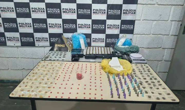 OPERAÇÃO EM JUATUBA RESULTA EM GRANDE APREENSÃO DE DROGAS E MUNIÇÕES