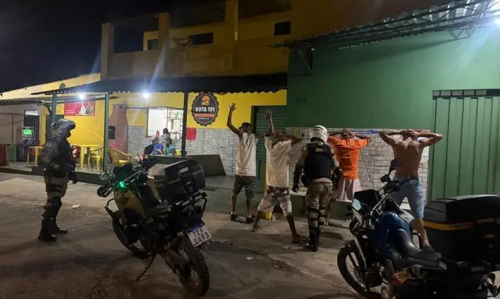 Operação Impacto da Polícia Militar reforça segurança e resulta em prisão e apreensão de drogas em Betim