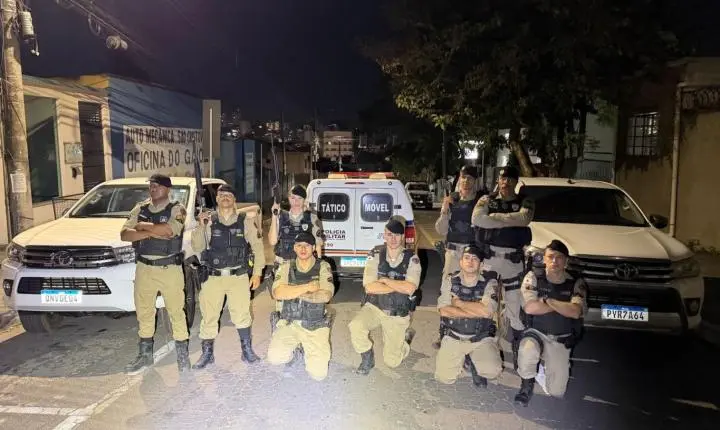 PM recupera duas caminhonetes furtadas e prende três suspeitos no Centro de Betim