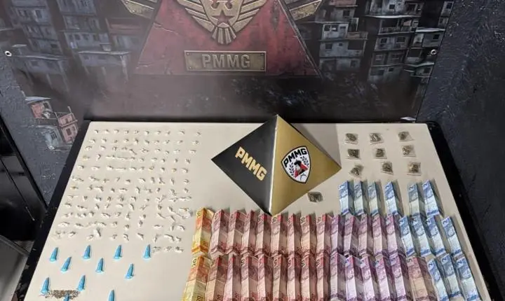 TRÁFICO DE DROGAS – DOIS PRESOS EM BETIM