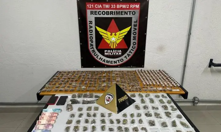 Tráfico de drogas é combatido pela PM no bairro Filadélfia