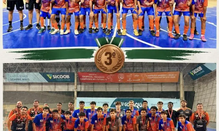 TROPICAL CONQUISTA O BRONZE NAS CATEGORIAS SUB-15 E SUB-13 DO METROPOLITANO 2026