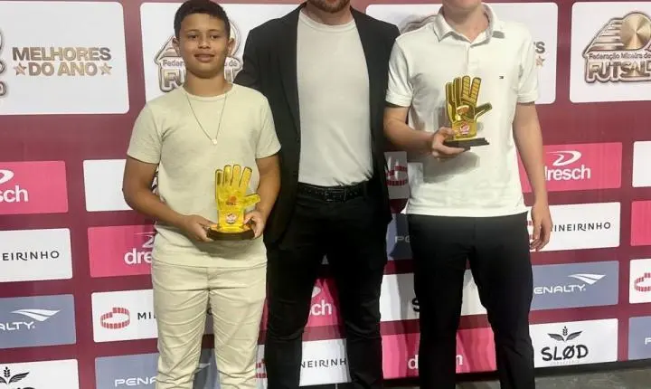 Tropical Tênis Clube se destaca na premiação da Federação Mineira de Futsal com defesa menos vazada e artilheiros da competição 