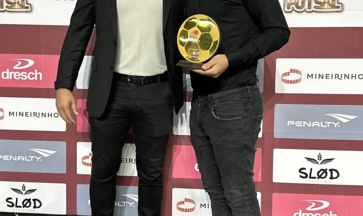 Tropical Tênis Clube se destaca na premiação da Federação Mineira de Futsal com defesa menos vazada e artilheiros da competição 