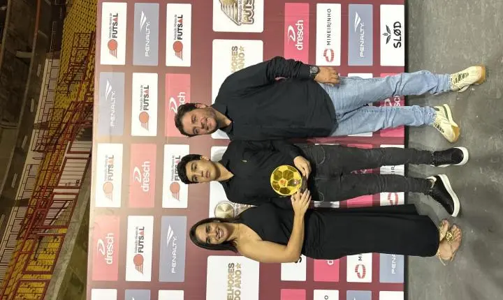 Tropical Tênis Clube se destaca na premiação da Federação Mineira de Futsal com defesa menos vazada e artilheiros da competição 